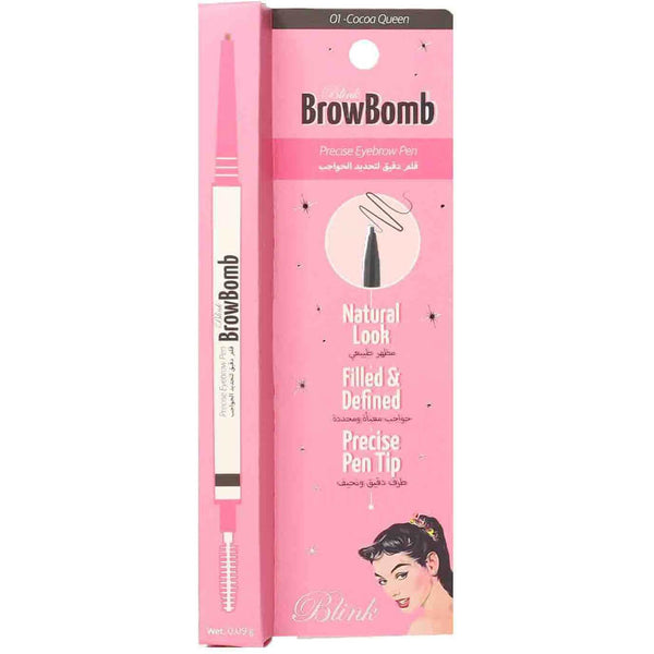 Blink Precise Eyebrow Pencil Micro-Precise Cocoa Queen #1 Medium