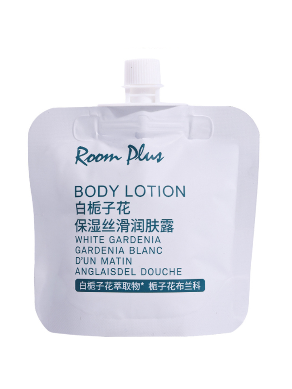 ROOM PLUS White Gardenia Moisturizing Silky Body Lotion Glycerin Hyaluronic Acid 30ml
