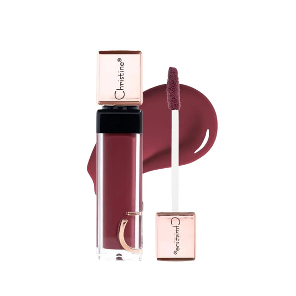 Christine Lip Gloss & Plumper Blush Rush 03 Hydrating Glossy Finish