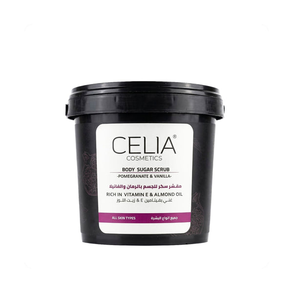 Celia Pomegranate & Vanilla Scrub