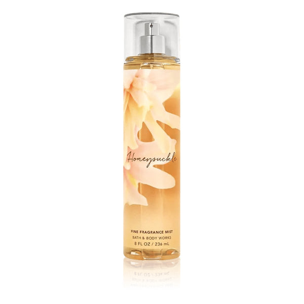 Bath & Body Works Honeysuckle Fragrance Mist Floral Lightweight Hydrating Body Spray