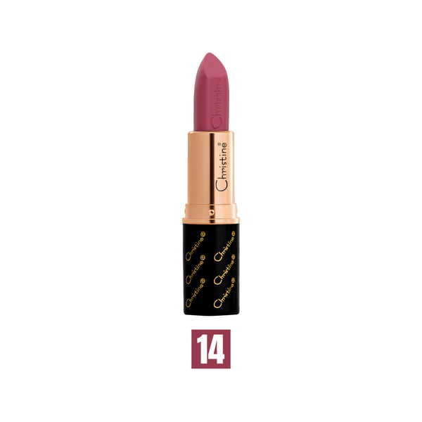 Christine Berry Cashmere Lipstick Long-Lasting Moisturizing Shade 14