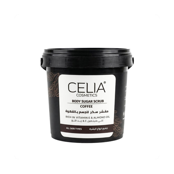 Celia Coffee Sugar Scrub with Almond Oil
