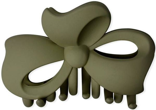You Are The Princess Woo Oow Green Bow Hair Claw Clip, 1 Piece