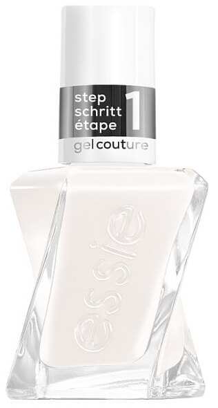 Essie Gel Couture 136 First Fitting Extreme Longwear Nail Polish, Bright White, 13.5 ml