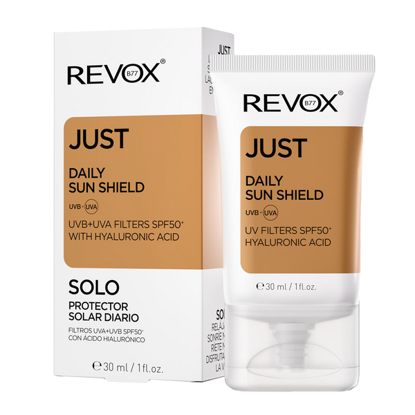 Revox B77 Just Daily Sun Shield Cream UVA+UVB Filters SPF50+ 30ml