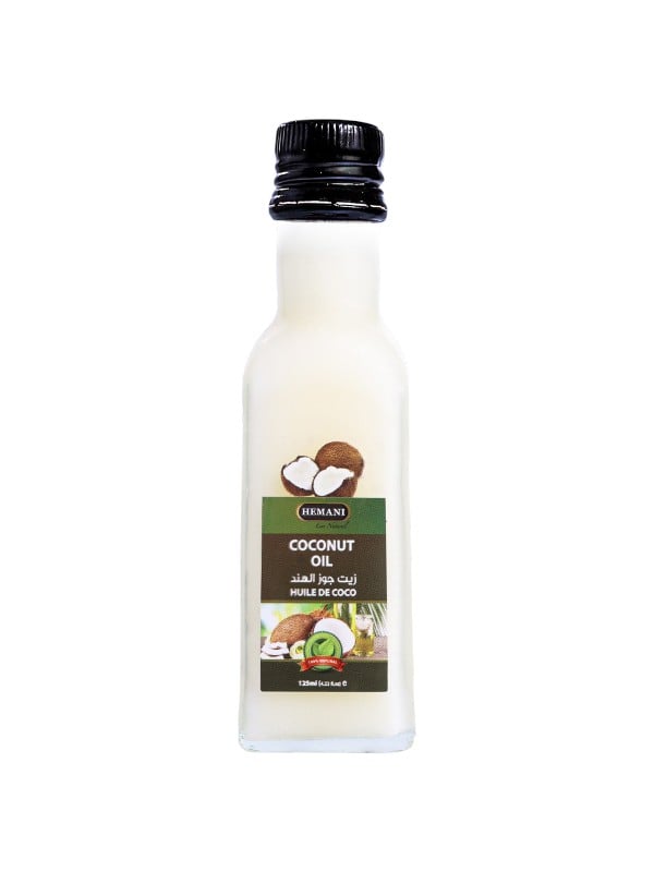 Hemani Coconut Oil Hair and Skin Moisturizer, 125 ml
