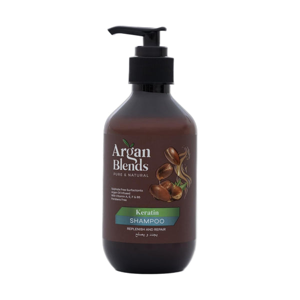 Argan Blends Keratin Shampoo with Argan Oil 300ml