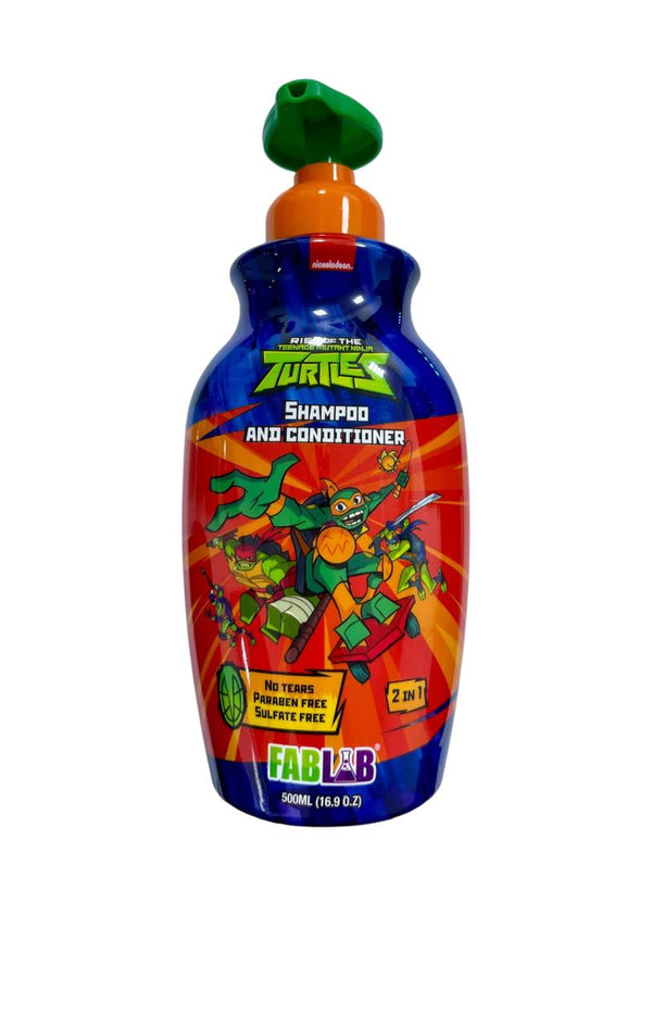 Fablab Mutant Ninja Turtles 2-in-1 Shampoo & Conditioner 500ml