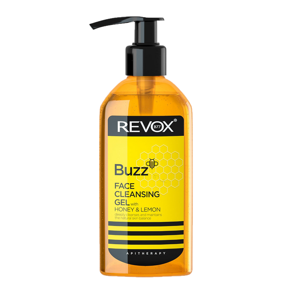 Revox B77 Buzz Face Cleansing Gel Honey Lemon Extract Oily Skin 180ml