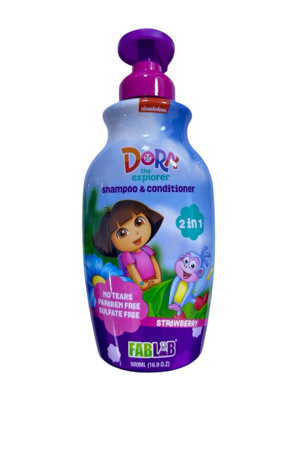 Fablab Dora 2-in-1 Shampoo & Conditioner Gentle Kids' Formula 500ml