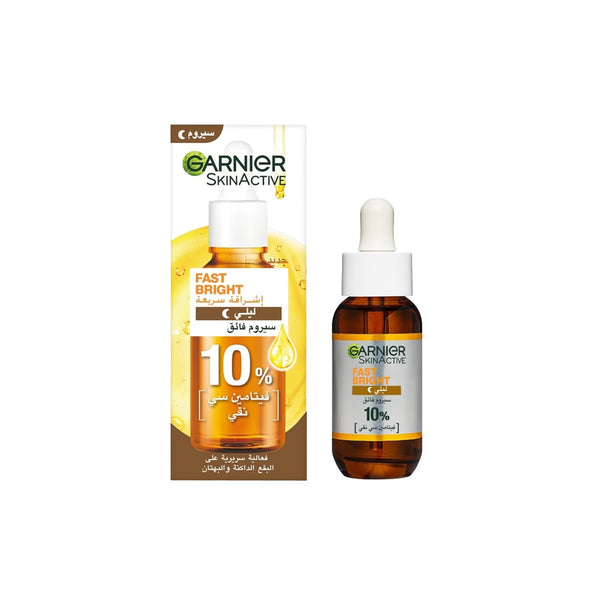 Garnier Skin Active Ultra Night Serum with 10% Pure Vitamin C, 30 ml