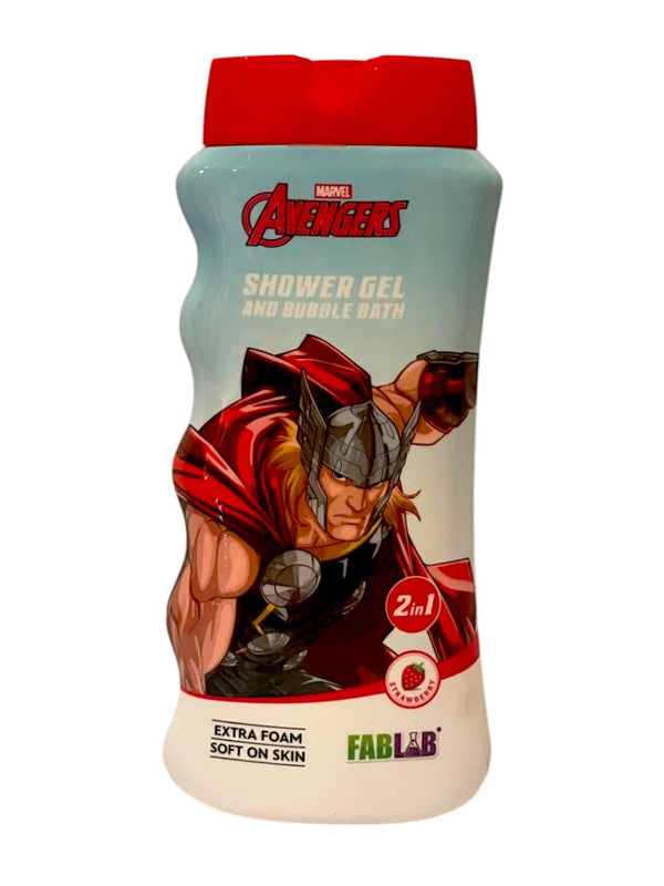 Fablab Avengers Shower Gel & Bubble Bath 2-in-1 Extra Foam 475ml