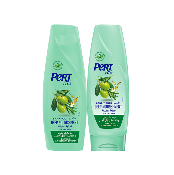 Pert Plus Olive Deep Nourishment Shampoo & Conditioner Bundle, 400ml & 360ml