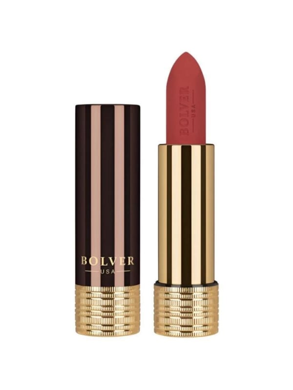 Bolver Luminous Matte Lipstick Silky Texture Shea Butter Vitamin E Shade 174 4.2g