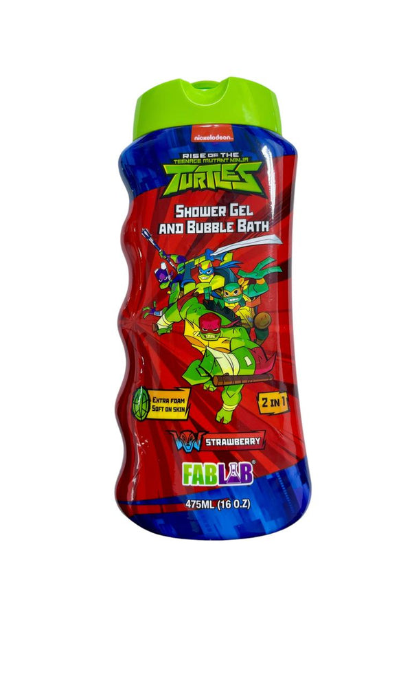 Fablab Mutant Ninja Turtles Shower Gel & Bubble Bath 2-in-1 475ml