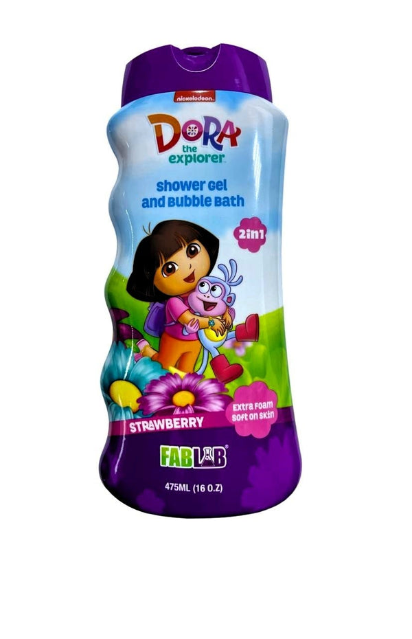 Fablab Dora Shower Gel & Bubble Bath 2-in-1 Extra Foam 475ml