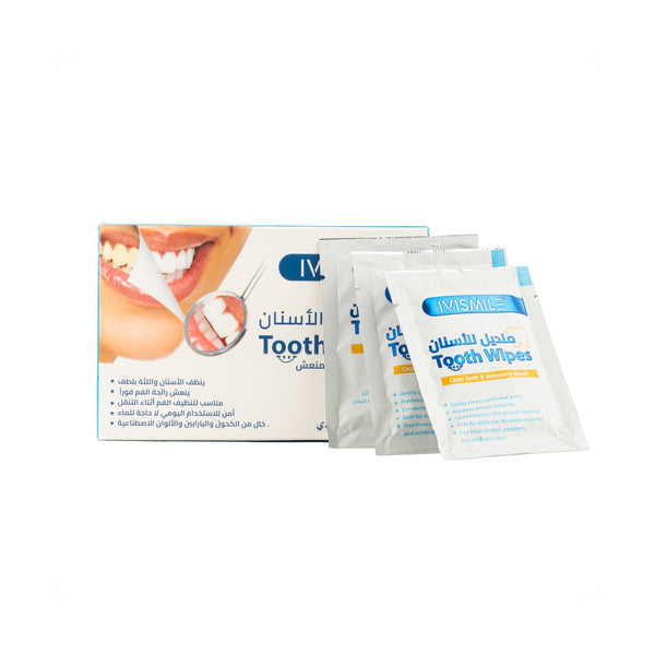Ivismile Tooth Wipes, 12 Sachets