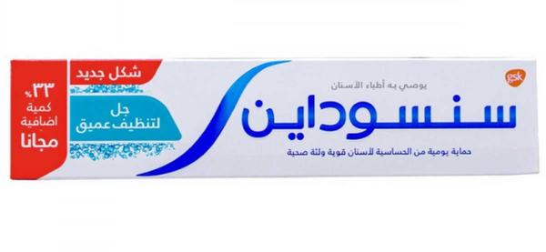 Sensodyne Deep Clean Gel Toothpaste Fluoride 100ml