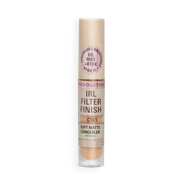 Revolution IRL Filter Finish Concealer C10.5 Lightweight Water-Resistant Natural Finish