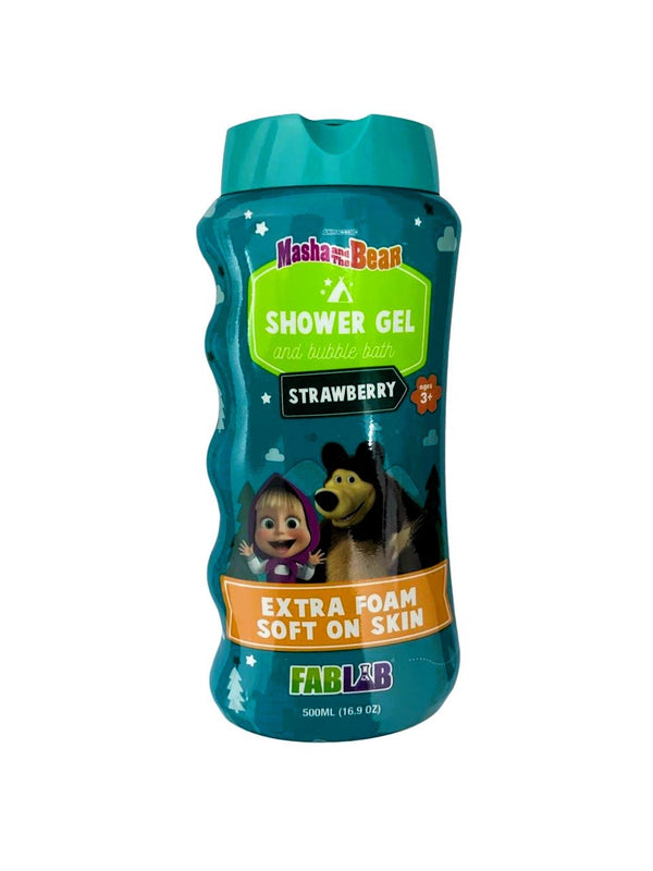 Fablab Masha and the Bear Shower Gel & Bubble Bath 2-in-1 475ml