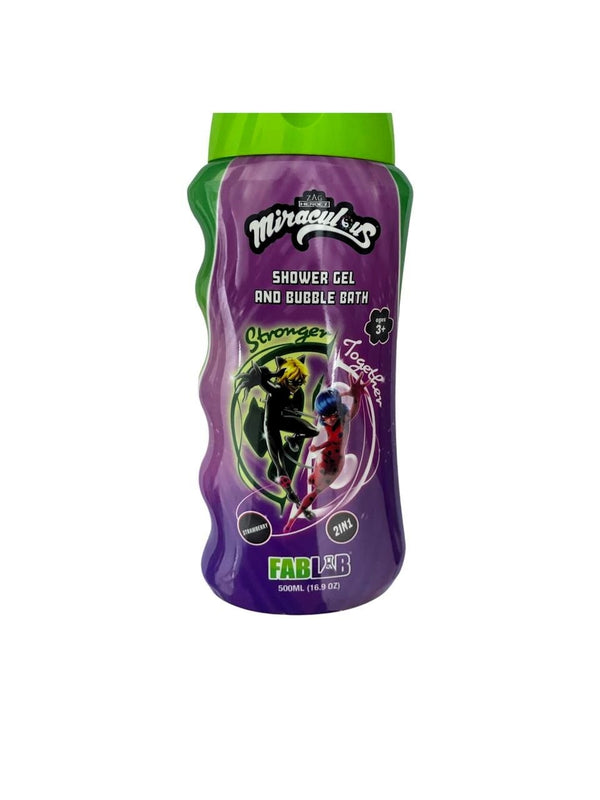 Fablab Miraculous Shower Gel and Bubble Bath 2-in-1 Extra Foam