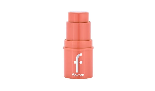 Flormar To Go Stick Blush Creamy Finish Peachy Glam 01