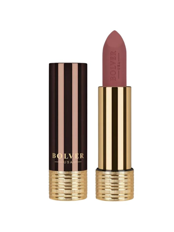 Bolver Luminous Matte Lipstick Moisturizing Shea Butter Vitamin E Shade 119 4.2g