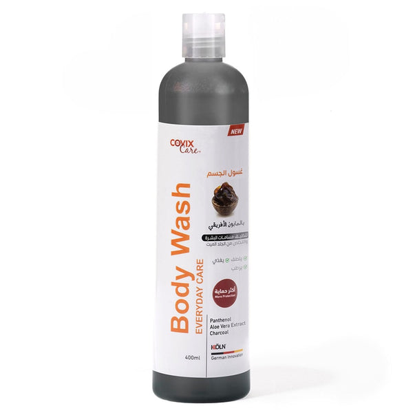 Covix Care African Soap Body Wash with Shea Butter and Coconut Oil, 400 ml