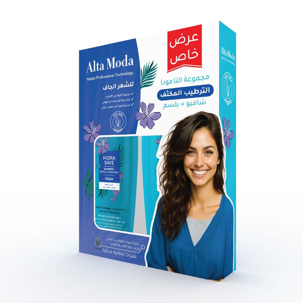 Alta Moda Hydra Save Shampoo and Conditioner Hydrating Hair Care Promo Pack