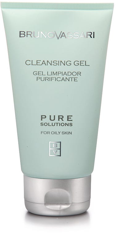 Bruno Vassari Pure Solution Cleansing Gel Facial Cleanser, Rosemary, Witch Hazel, Sage, 150 ml