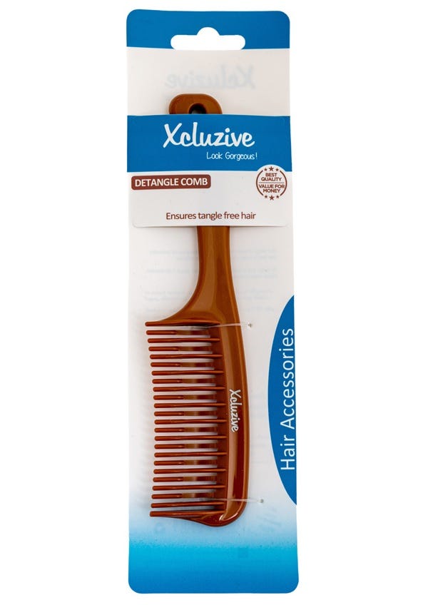 Xcluzive Detangle Comb, Single Piece