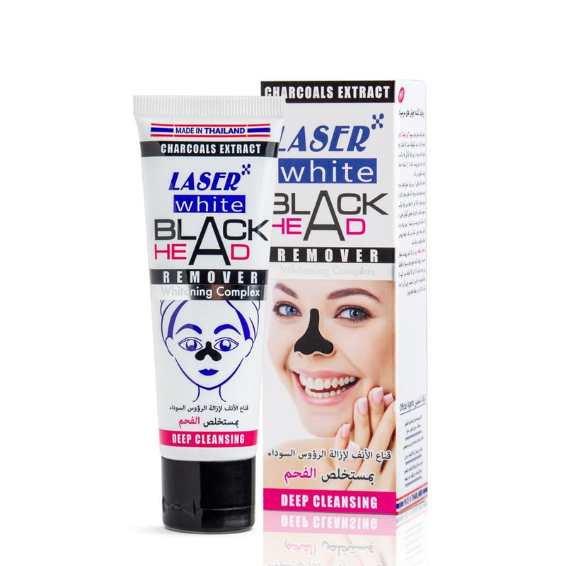 LASER WHITE Blackhead Remover Facial Mask for Nose