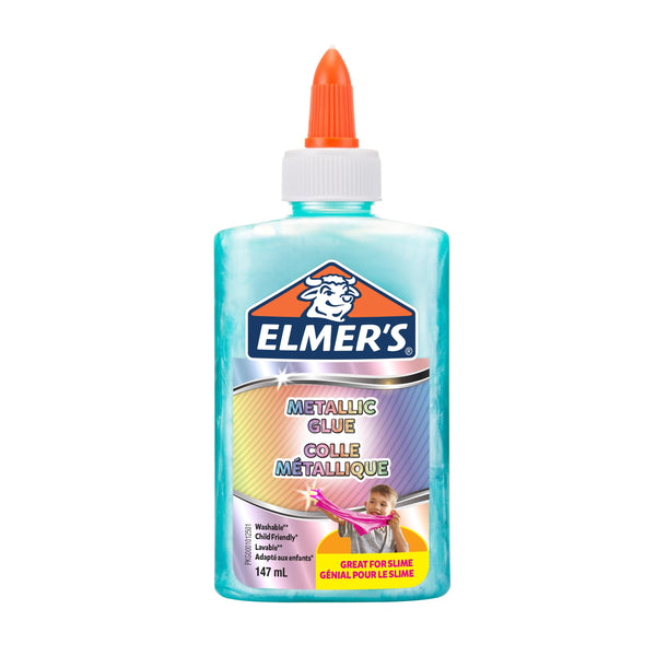 Elmer's Metallic Glue Teal Washable Craft Glue 147ml