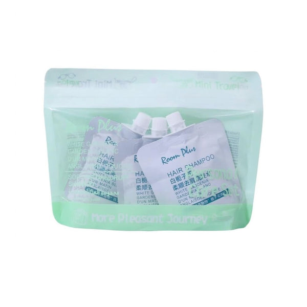 Room Plus Personal Care Set Mini Scalp-Cleansing Shampoo White Gardenia 30ml x 3