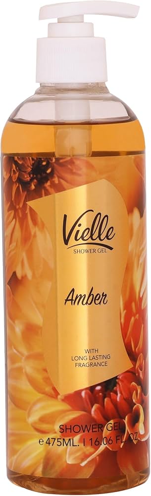 Vielle Shower Gel Amber Scent Aloe Vera Chamomile 475 ml