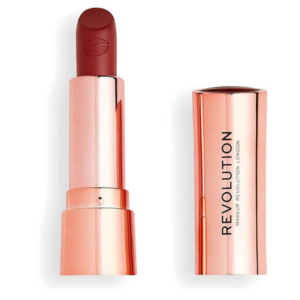 Makeup Revolution Satin Kiss Lipstick Cream Satin Finish Rose