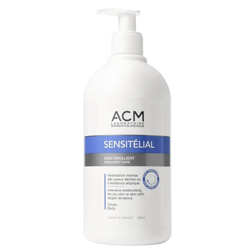 ACM Sensitelial Emollient Care Cream Fragrance-Free Face and Body 500 mL