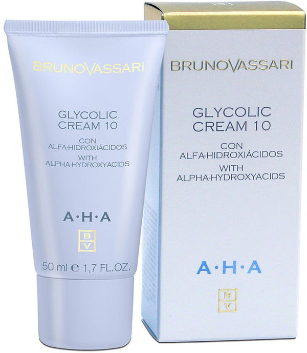 Bruno Vassari AHA Glycolic Cream 10% Facial Cream 50 ml