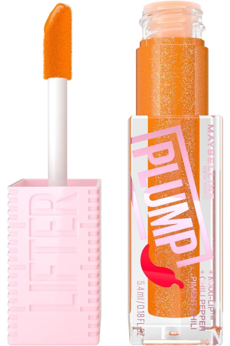 Maybelline Lifter Plump Lip Gloss High-Shine Finish Hot Honey 008