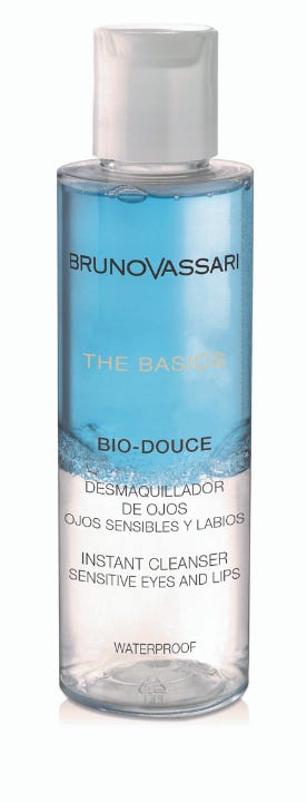 Bruno Vassari Bio Douce Makeup Remover Biphasic Liquid for Eyes and Lips 150 ml