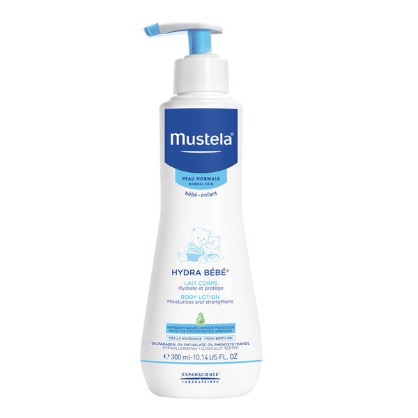 Mustela Hydra Bebe Body Lotion Baby Skin Hydration Shea Butter Vitamins E and F
