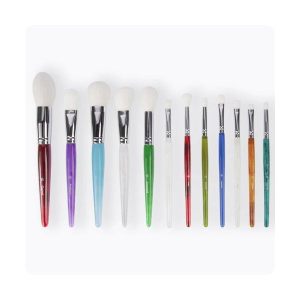 BH Cosmetics Birthstone Makeup Brush Set, 12 Pieces