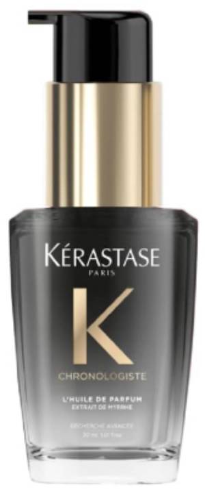Kerastase Chronologiste L'Huile Hair Perfume Oil with Myrrh Extract, Tea Rose and Musk, 30 ml