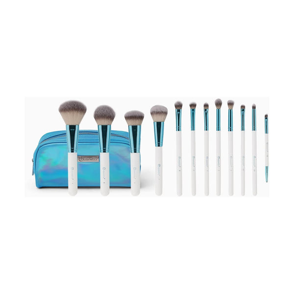 BH Cosmetics 12-Piece Eye Makeup Brush Set Brown