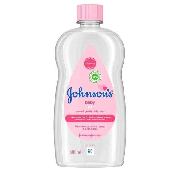 Johnson's Baby Oil Mild Moisturizing Mineral Oil Formula