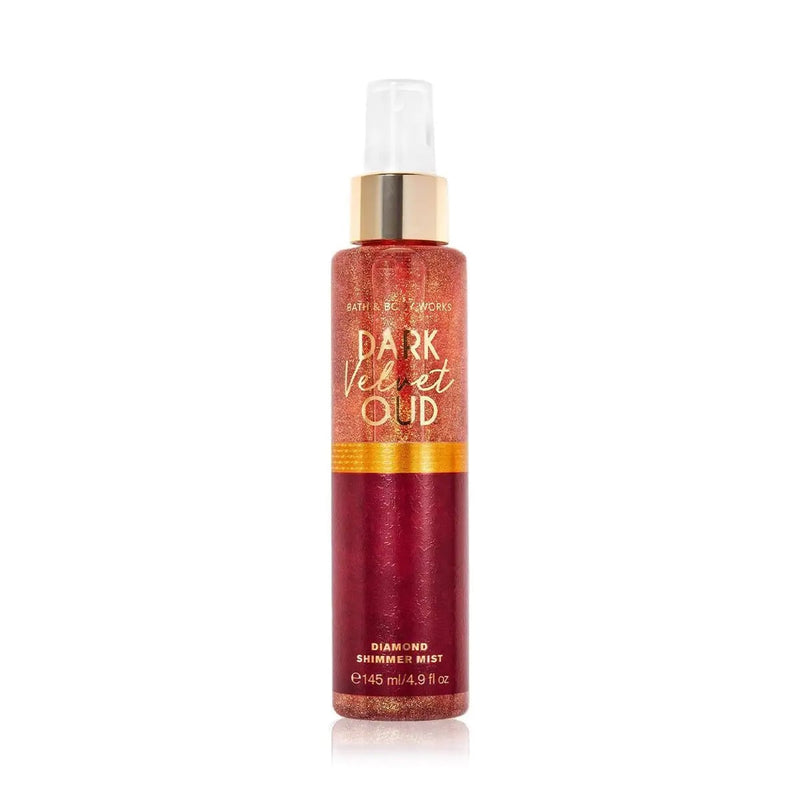 Bath & Body Works Dark Velvet Oud Shimmer Mist Spray Warm Fragrance 145 ml