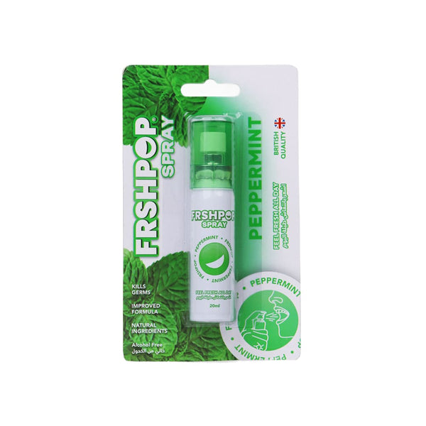 Fresh Pop Mint Mouth Freshener Spray Peppermint 20 ml