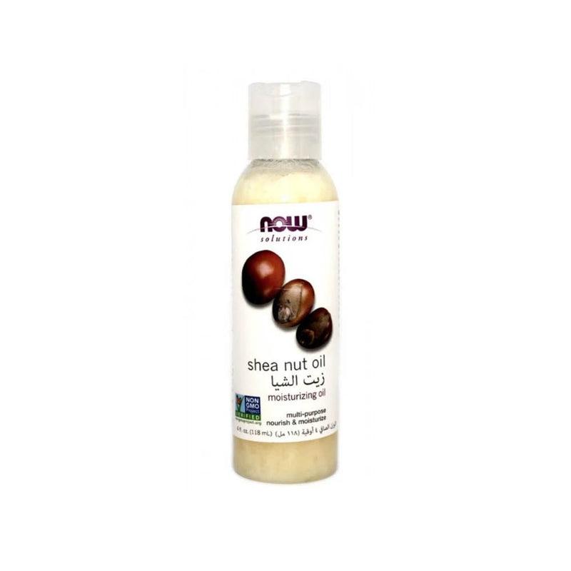 Now Shea Butter Oil Cold-Pressed Multi-Use Moisturizing Oil 118 ml
