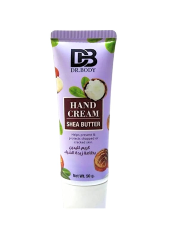Dr. Body Thai Shea Butter Hand Cream Moisturizing Fast-Absorbing Formula 50g